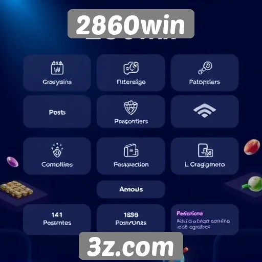 Recursos e funcionalidades do site 2860win